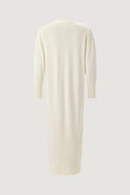 Cashmere Blend Long Cardigan - Offwhite
