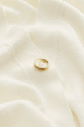 Cashmere Blend Long Cardigan - Offwhite