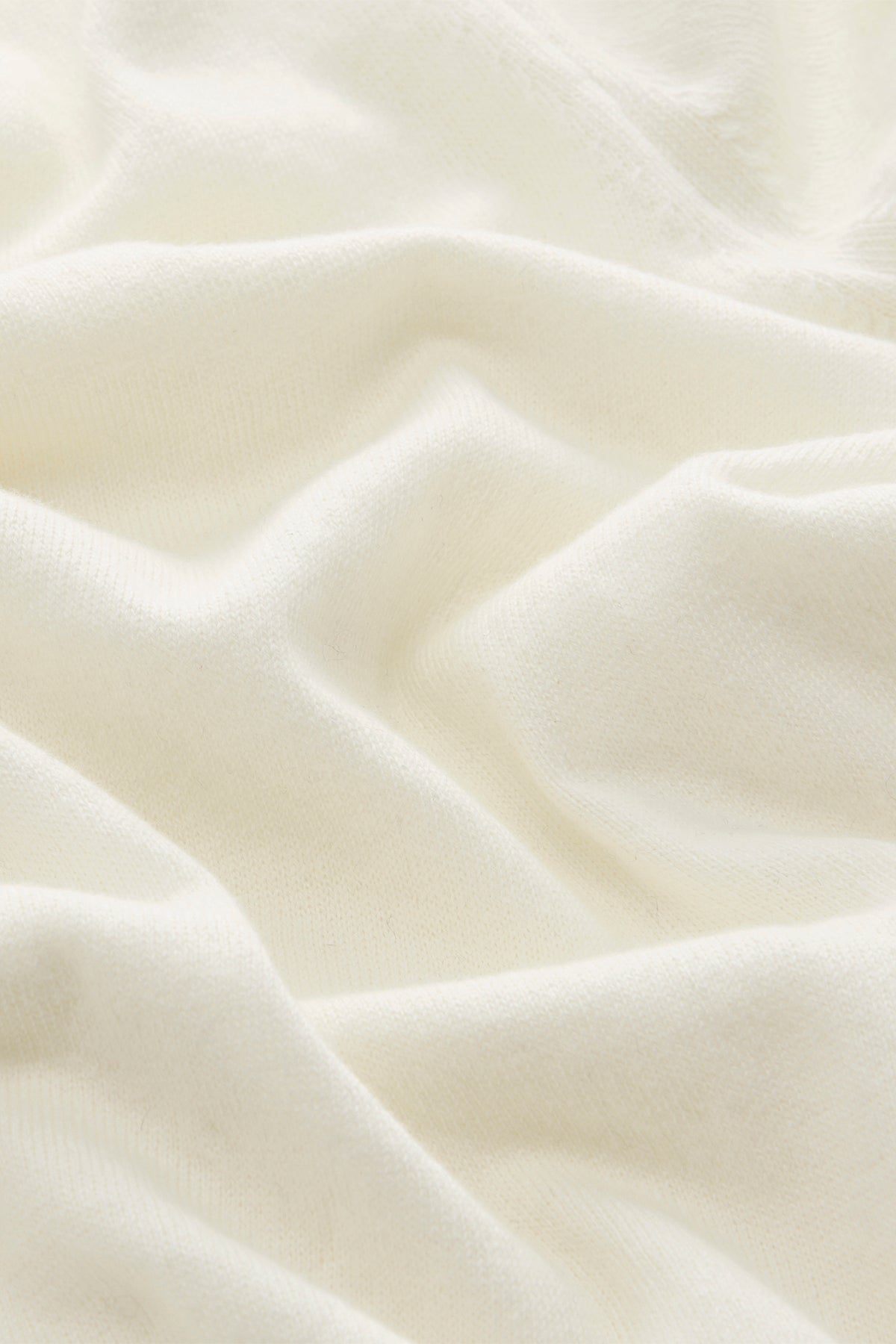 Cashmere Blend Long Cardigan - Offwhite