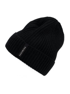 Cashmere Beanie "Elli" - Black