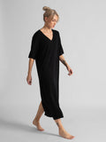 Cashmere Dress "June" - Svart
