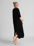 Cashmere Dress "June" - Svart