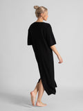 Cashmere Dress "June" - Svart