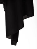 Cashmere Scarf "Flow" - Svart