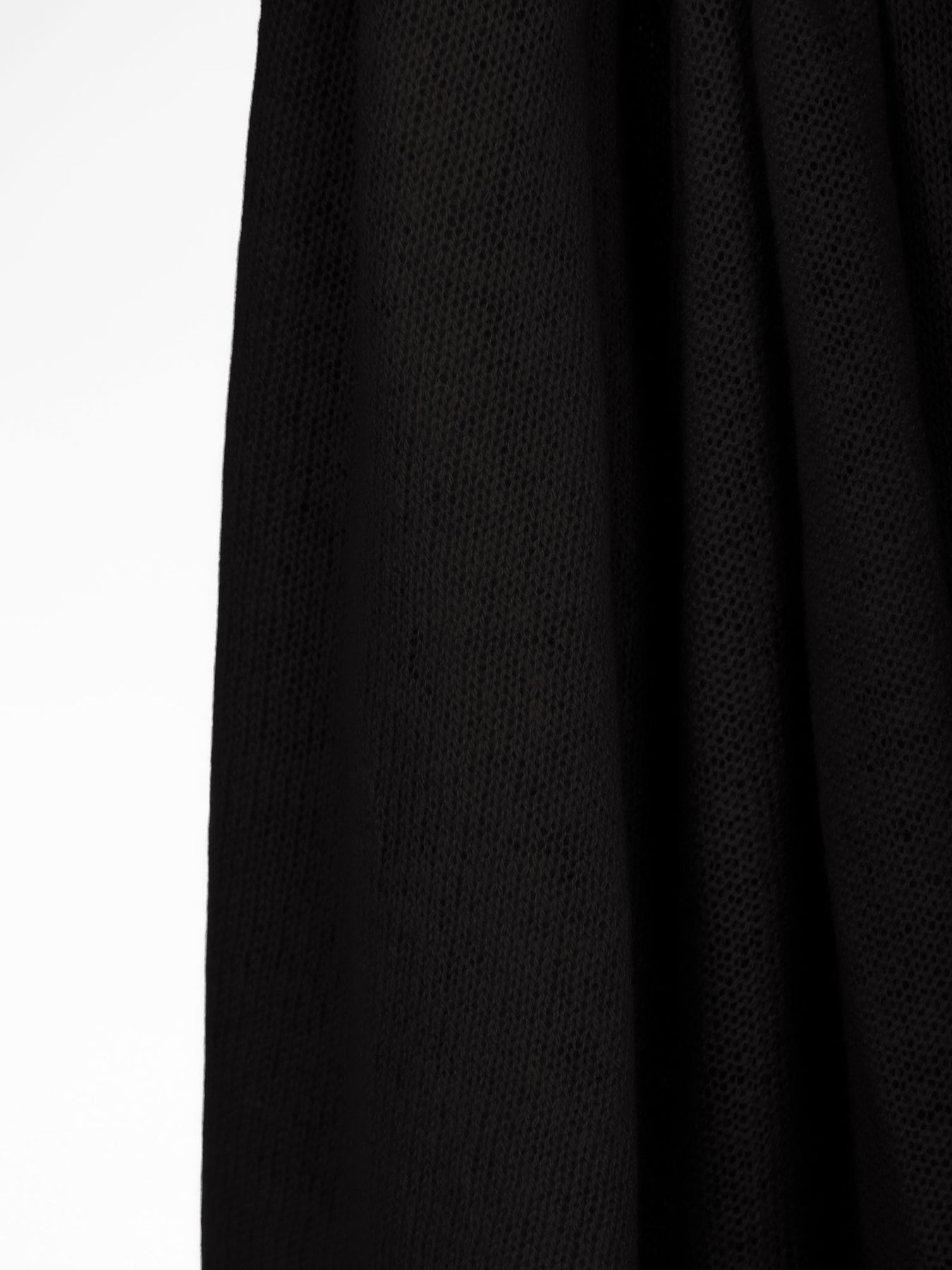 Cashmere Scarf "Flow" - Svart