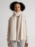 Cashmere Scarf "Signature" - Beige
