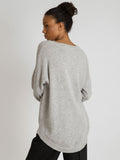 Cashmere Sweater "Alva" - Ljusgrå