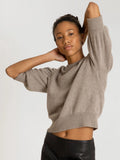 Cashmere Sweater "Aurora" - Toast