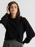 Kashmina Embla Kashmirtröja - Svart