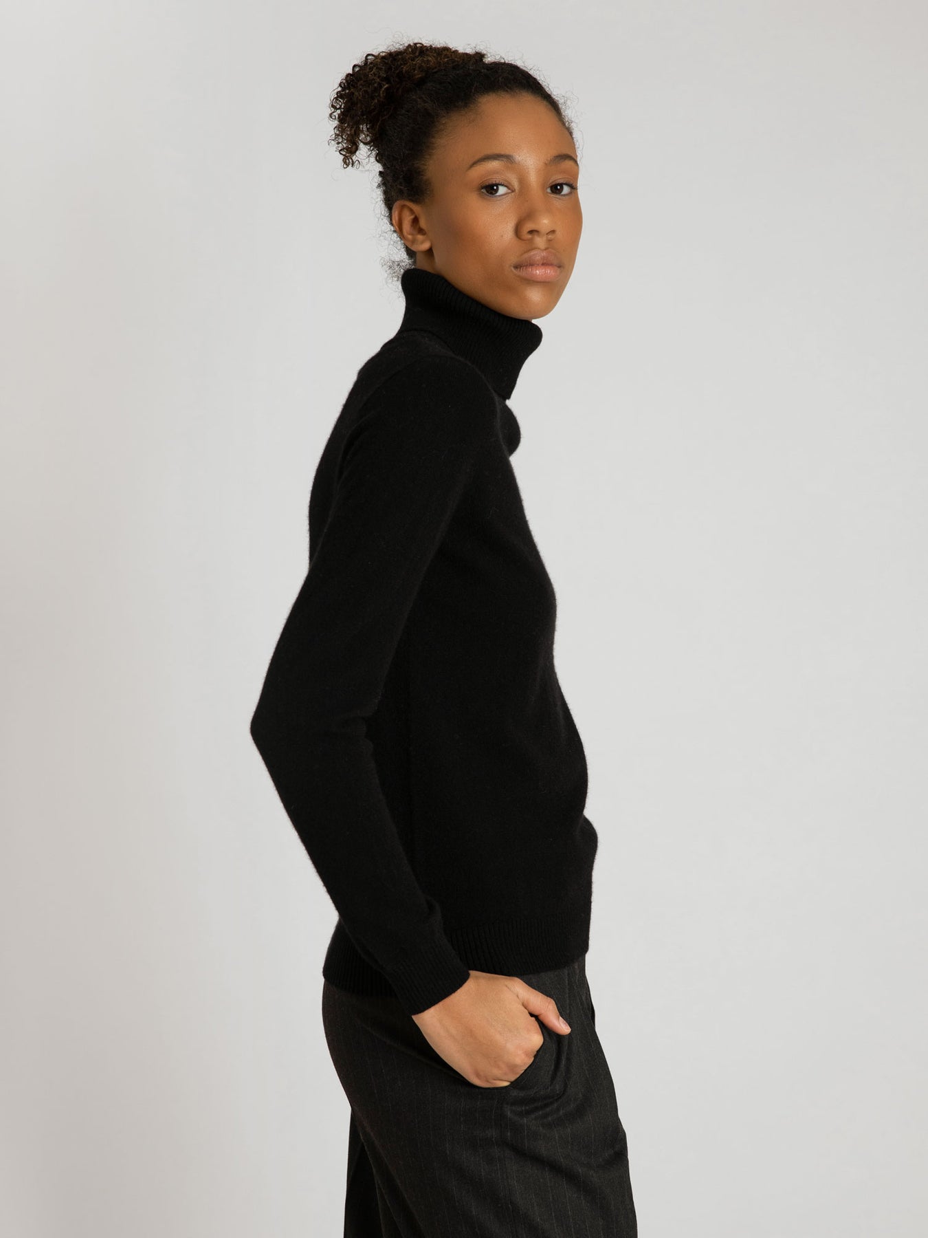 Cashmere Sweater "Hedda" - Black
