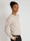 Kashmirtröja "Sofia Long" - Beige