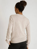 Kashmirtröja "Sofia Long" - Beige