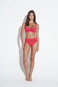 Chara Solid Bottom - Lipstick Red