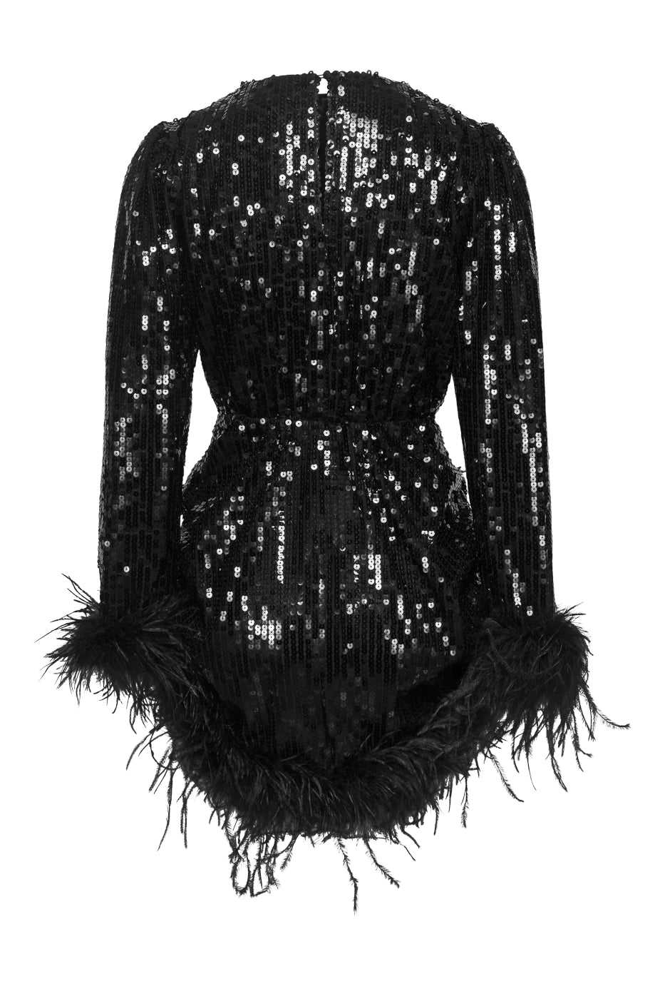 Charly Dress - Black Sequins