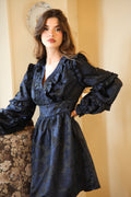 Claire Dress - Blue Dahlia