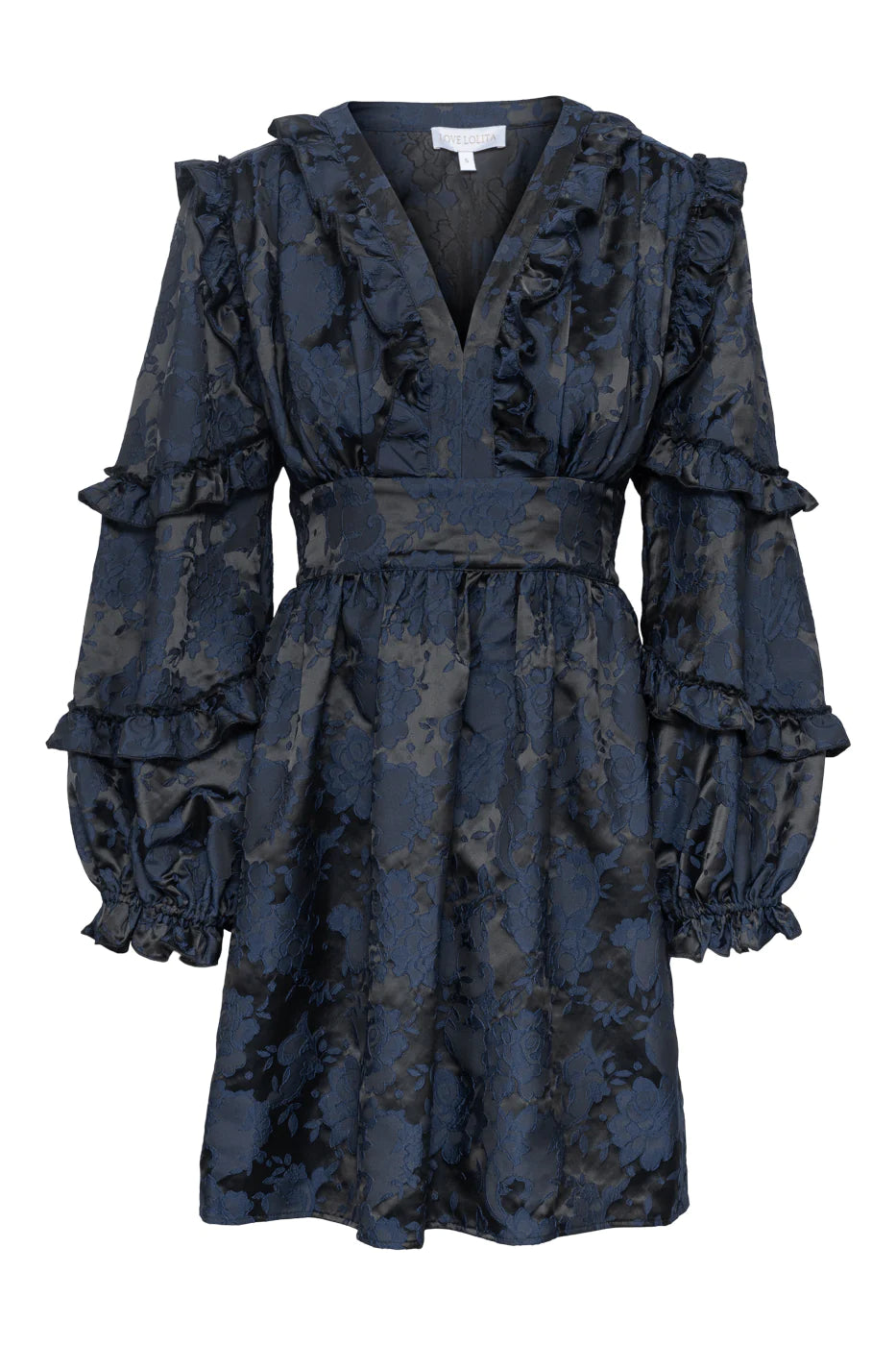 Claire Dress - Blue Dahlia