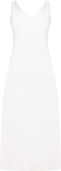Claire Satin Dress - Off-white