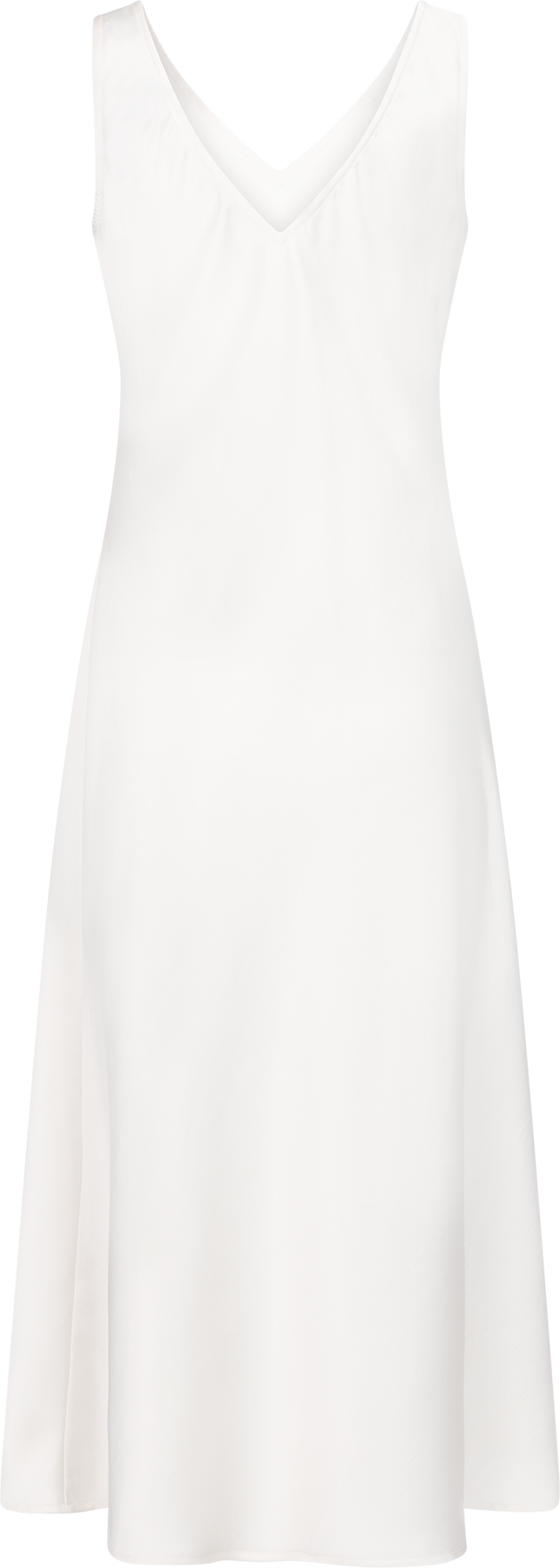 Claire Satin Dress - Off-white