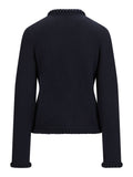 Claire Cotton Cardigan - Navy