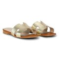 Claire Plain Leather - Gold