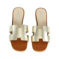 Claire Plain Leather - Gold