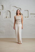 Clyde Lyocell Rib - Beige