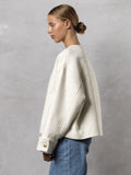 Coco Tweed Jacket - Creme