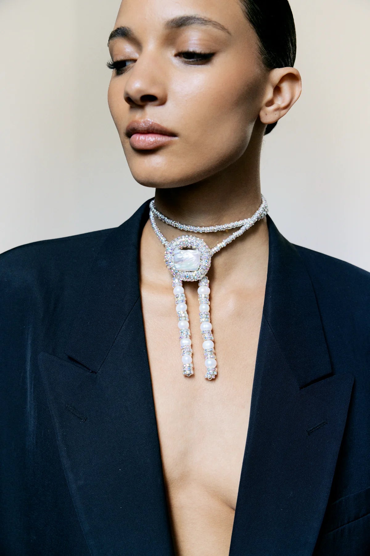 Coco Halsband - Silver