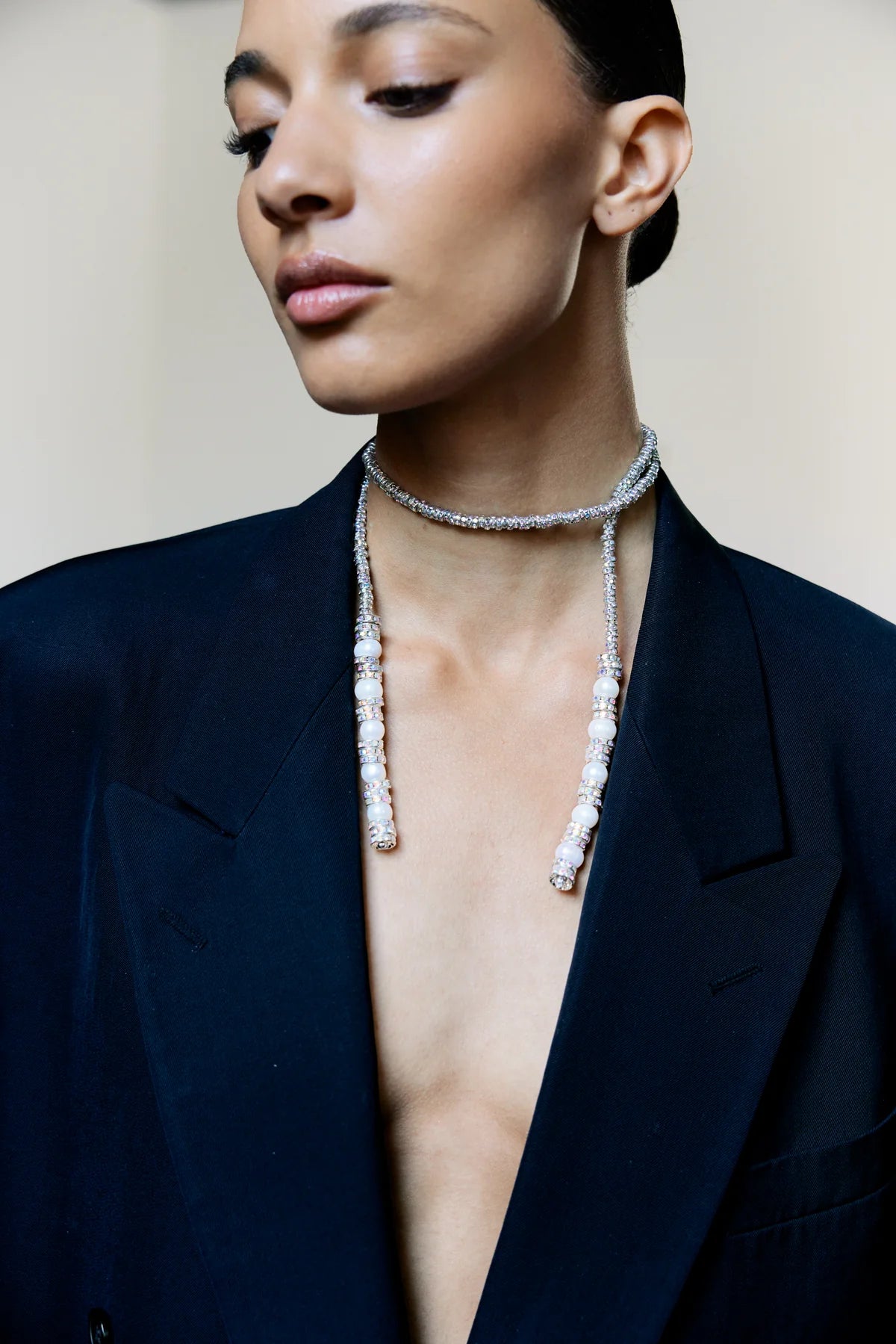 Coco Halsband - Silver