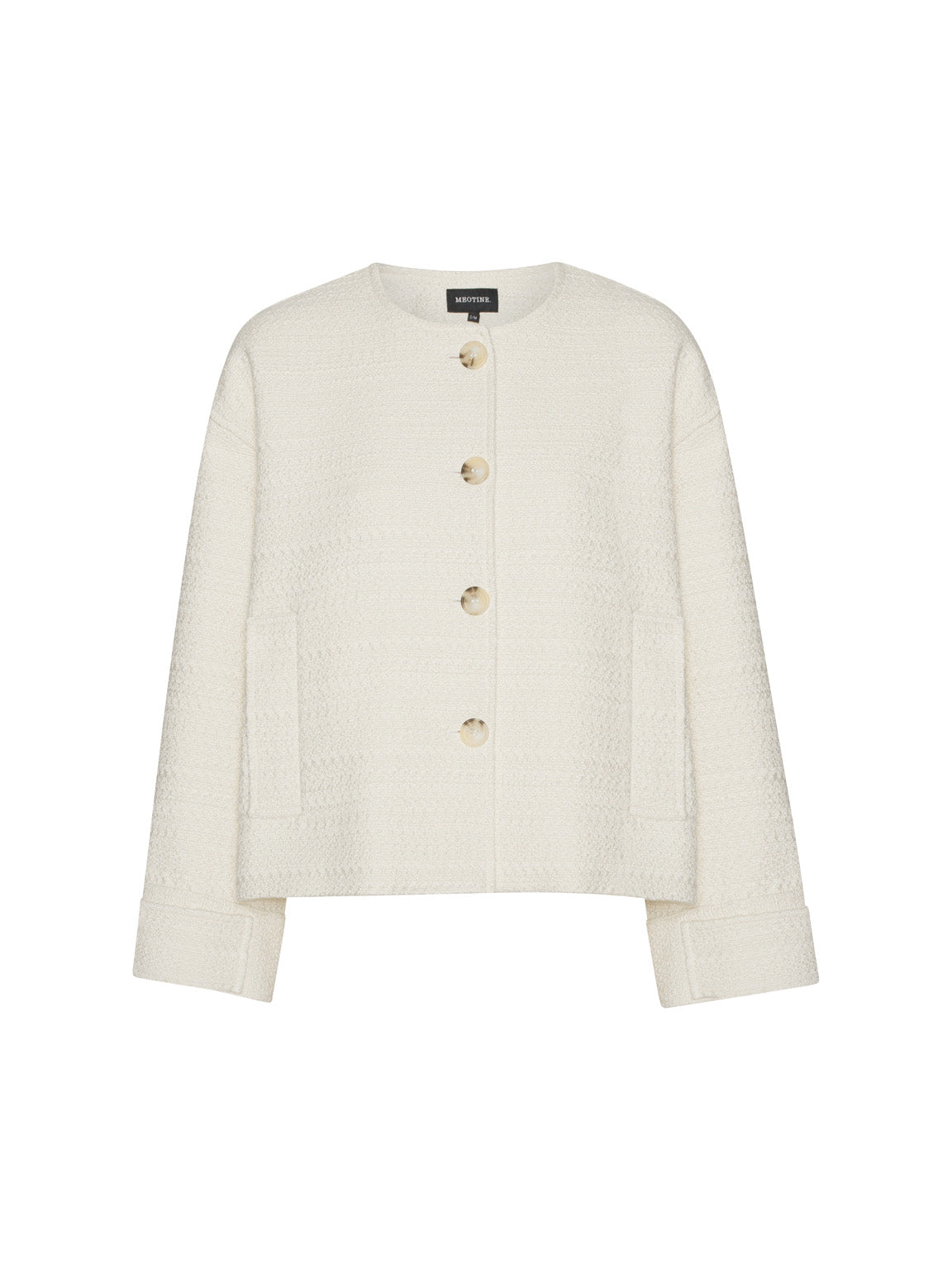 Coco Tweed Jacket - Creme