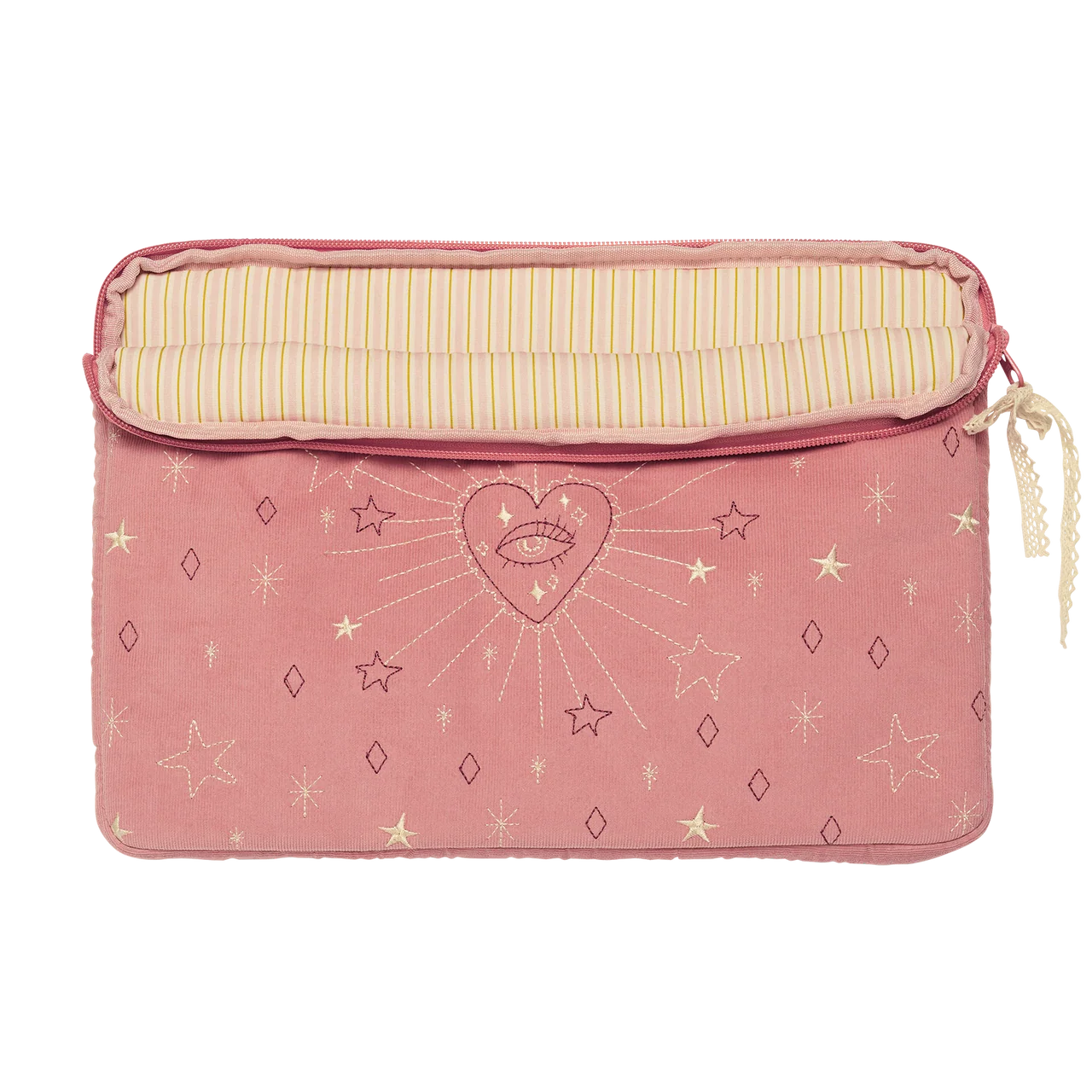 Datorfodral 13" - Pink Magic Heart & Moon