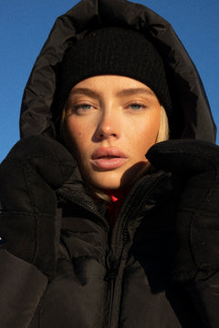 Lilly Wool Beanie - Black