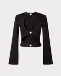 Arcade Long Sleeve Top - Svart