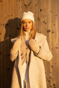 Lilly Wool Beanie - Offwhite