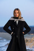 Louise Wool Coat - Black