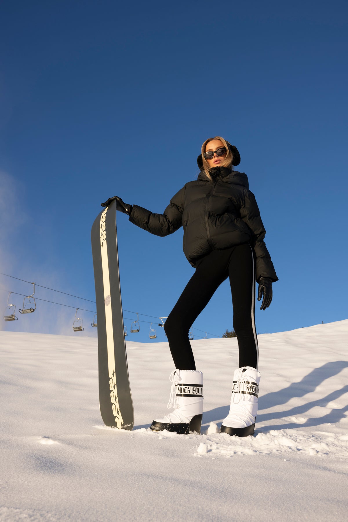 Maud Puffer Jacket - Svart