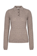 Jolanda Knit - Dark Taupe Melange