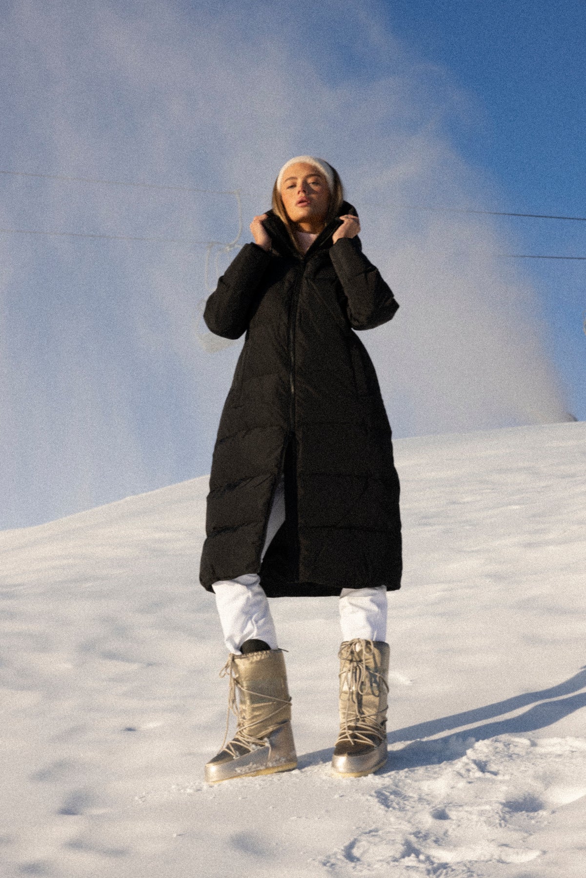 Sophie Down Coat - Svart