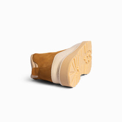 Core Cap Suede - Cognac Cream