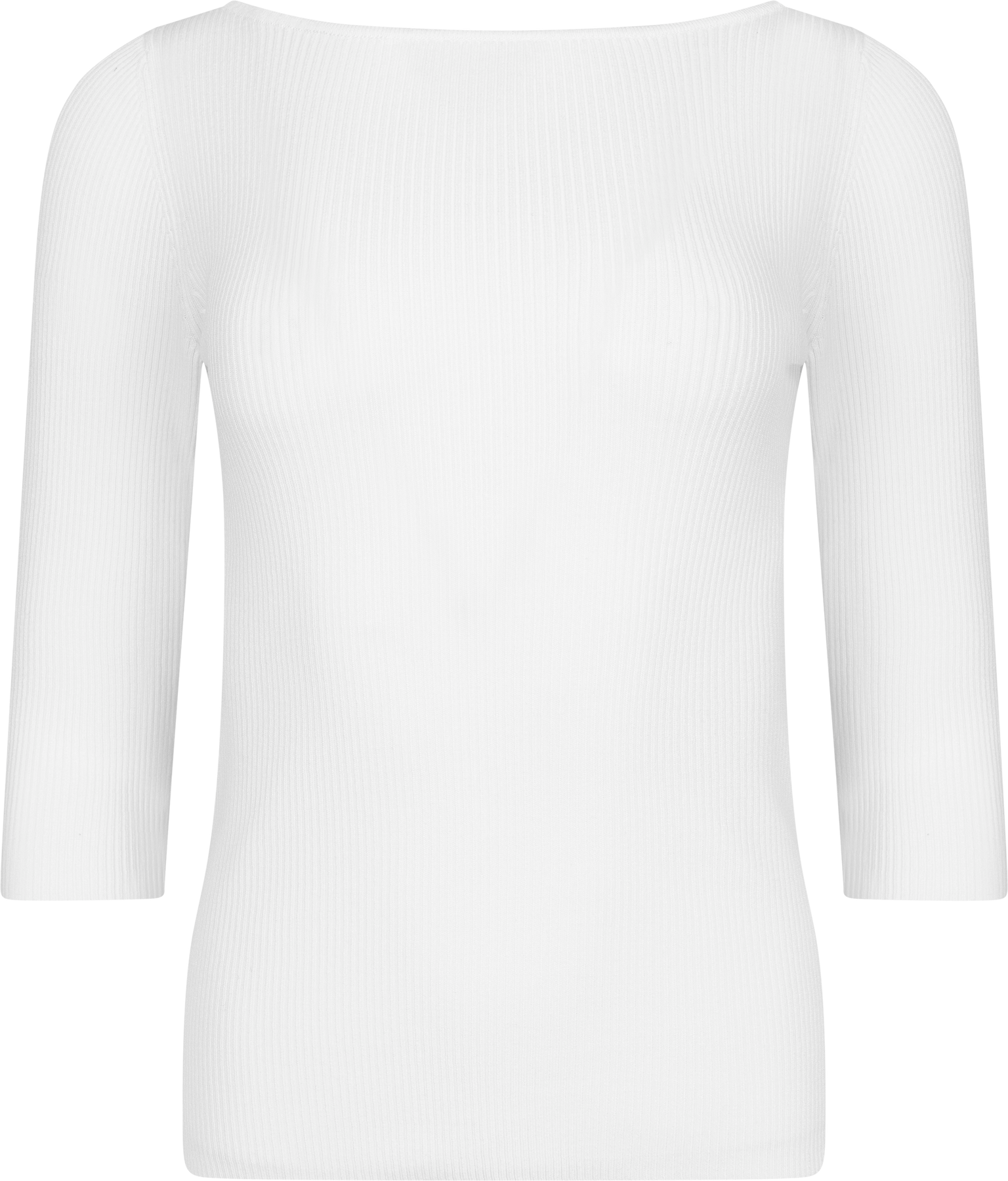 Corine Crop Sleeve Top - Off White