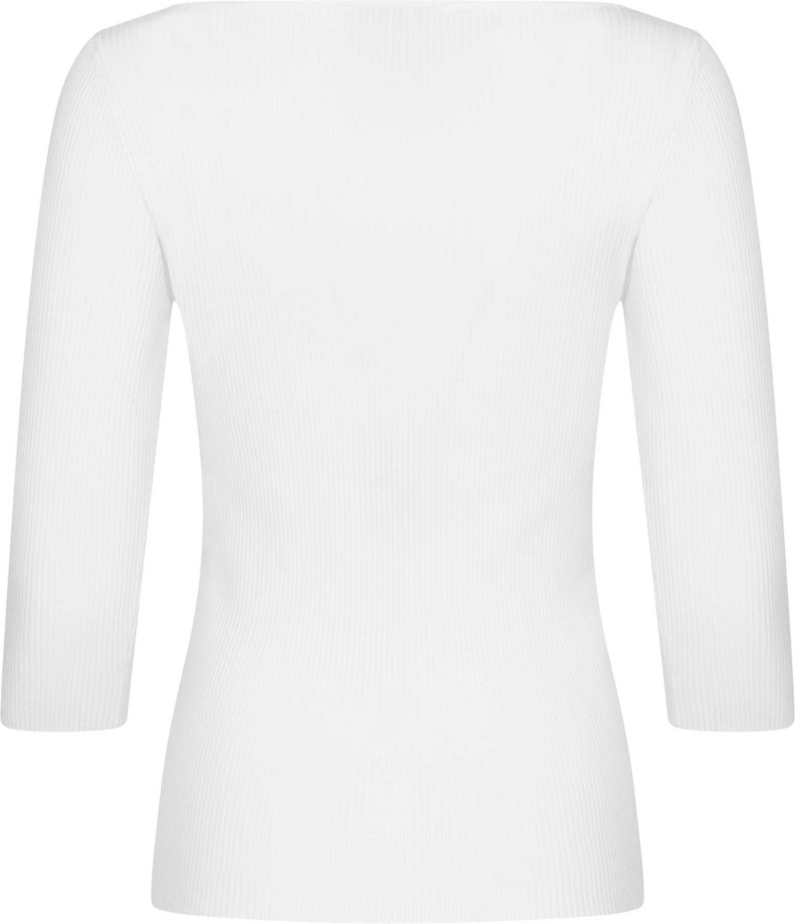 Corine Crop Sleeve Top - Off White