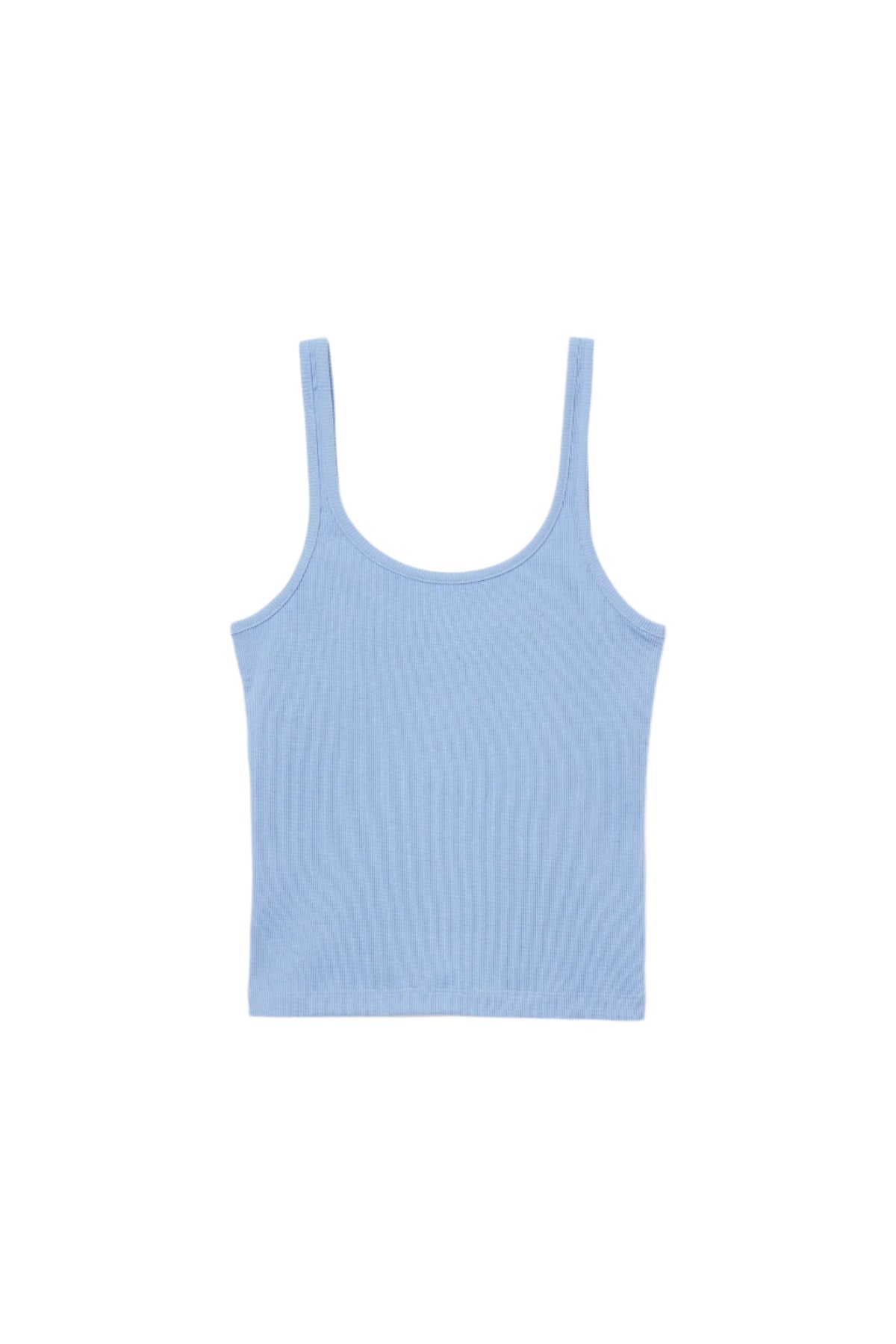 Cotton Tank Top - Ljusblå