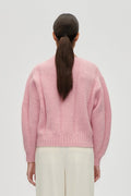 Crewneck Motif Sweater - Ljusrosa