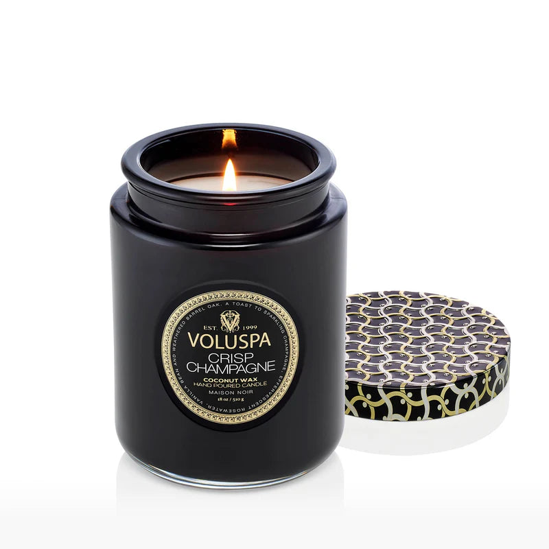 Large Jar Candle - Crisp Champagne