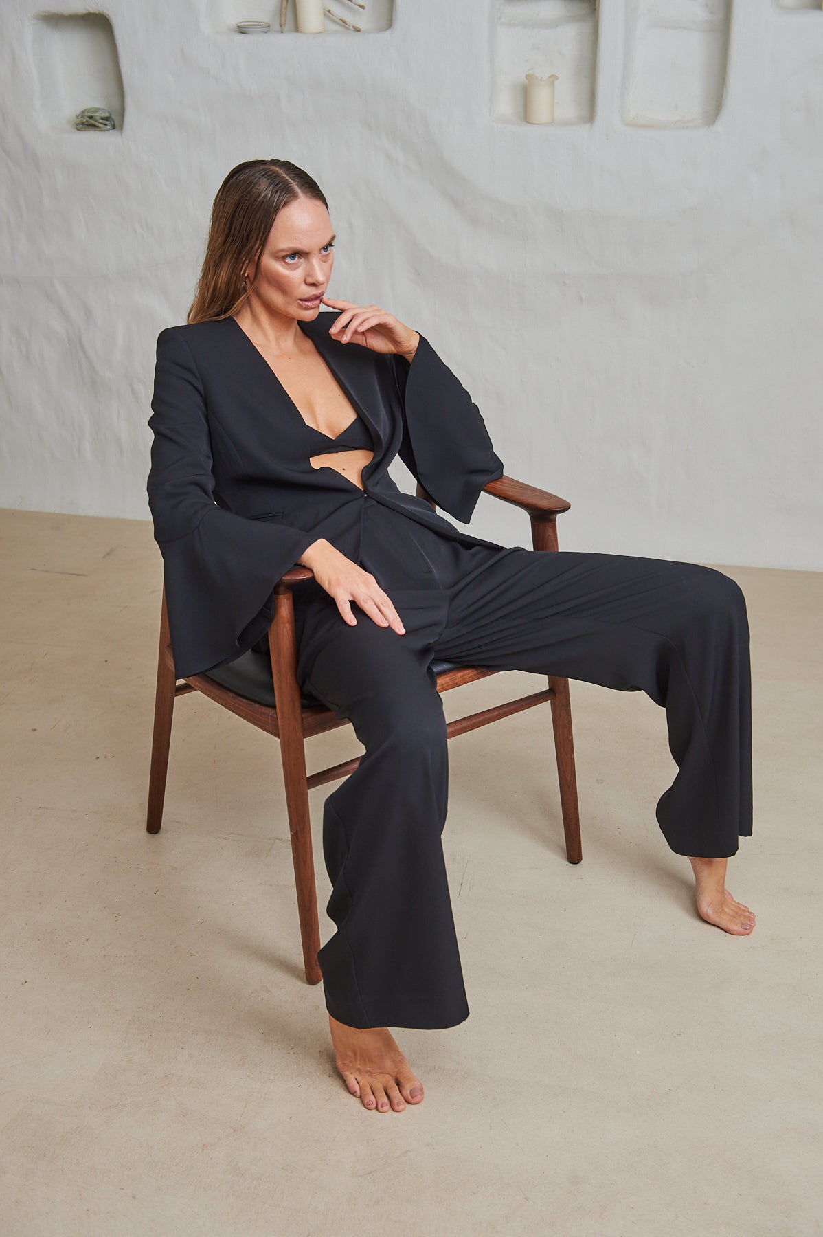 Cyrene Crepe - Black