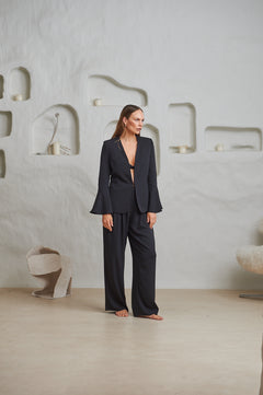 Cyrene Crepe - Black