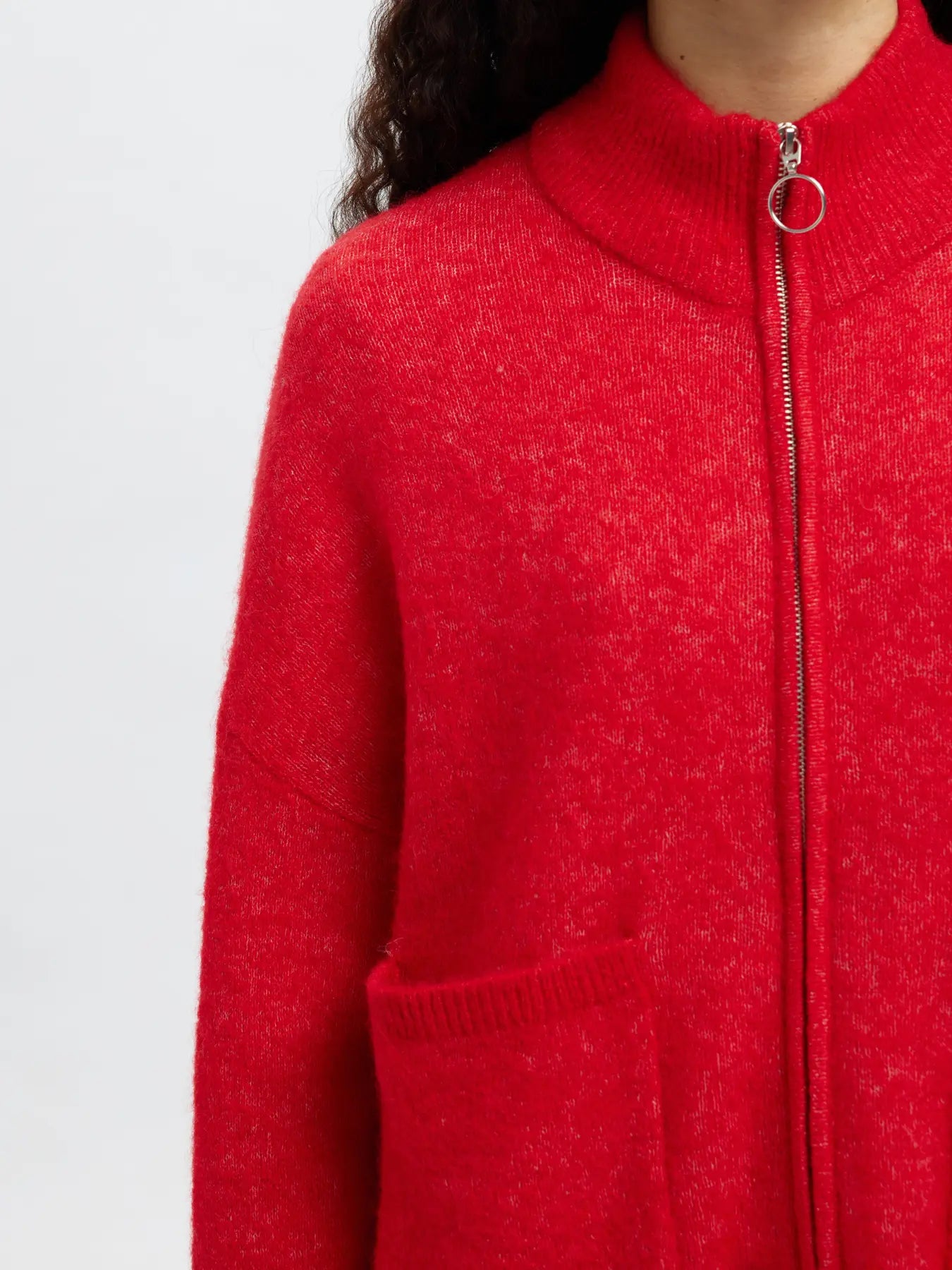 Sia Ras Kofta med Dragkedja - Equestrian Red