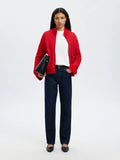 Sia Ras Kofta med Dragkedja - Equestrian Red