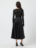 Yaspella Hw Volume Ankle Skirt - Svart