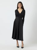 Yaspella Hw Volume Ankle Skirt - Svart